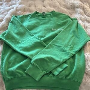 Sporty & Rich Green Sweatshirt